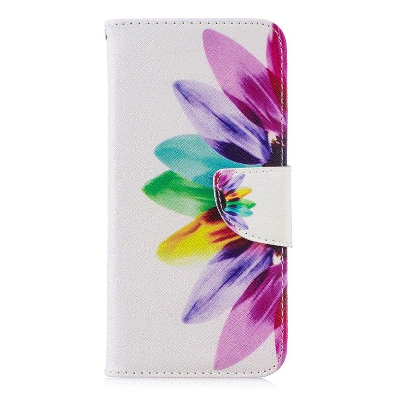 Housse Honor 10 Lite / Huawei P Smart 2019 Fleur Aquarelle