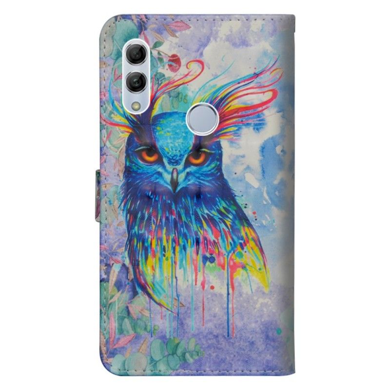 Housse Honor 10 Lite / Huawei P Smart 2019 Oiseau Aquarelle