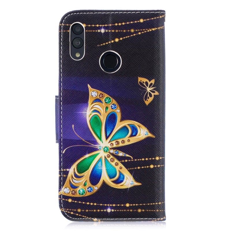 Housse Honor 10 Lite / Huawei P Smart 2019 Papillon Magique