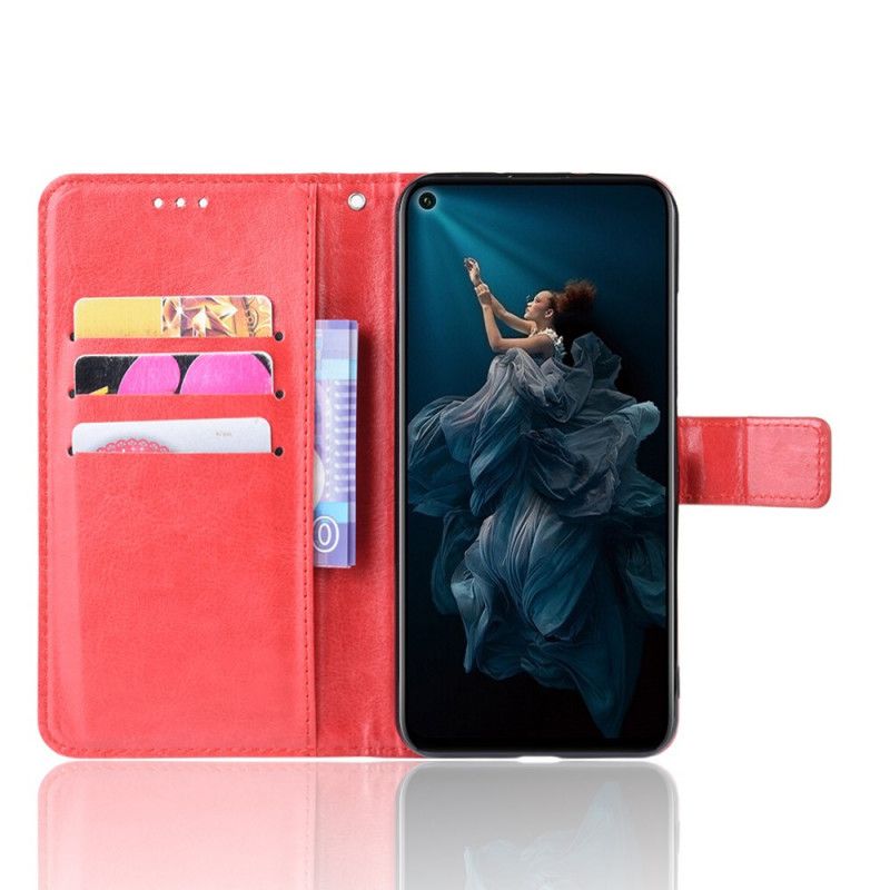 Housse Honor 20 / Huawei Nova 5t Simili Cuir Flashy