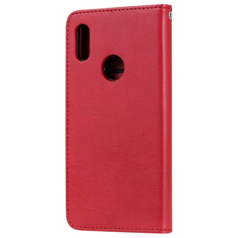 Housse Honor 8a/huawei Y6 2019 Coque Détachable À Lanière