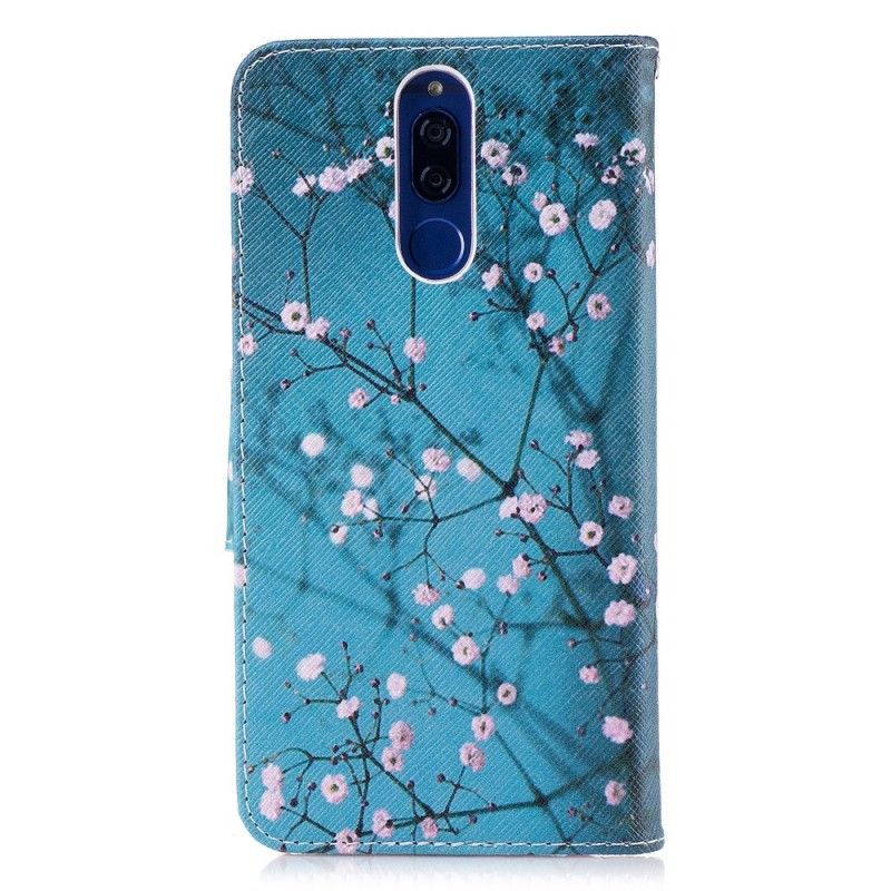 Étui Housse Huawei Mate 10 Lite Arbre Fleuri