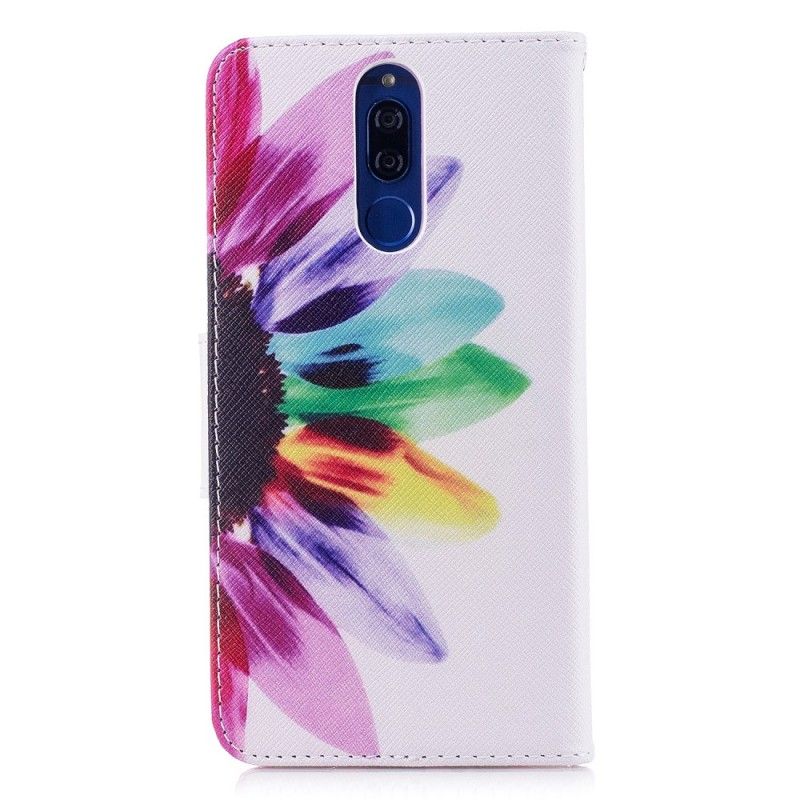 Housse Huawei Mate 10 Lite Fleur Aquarelle