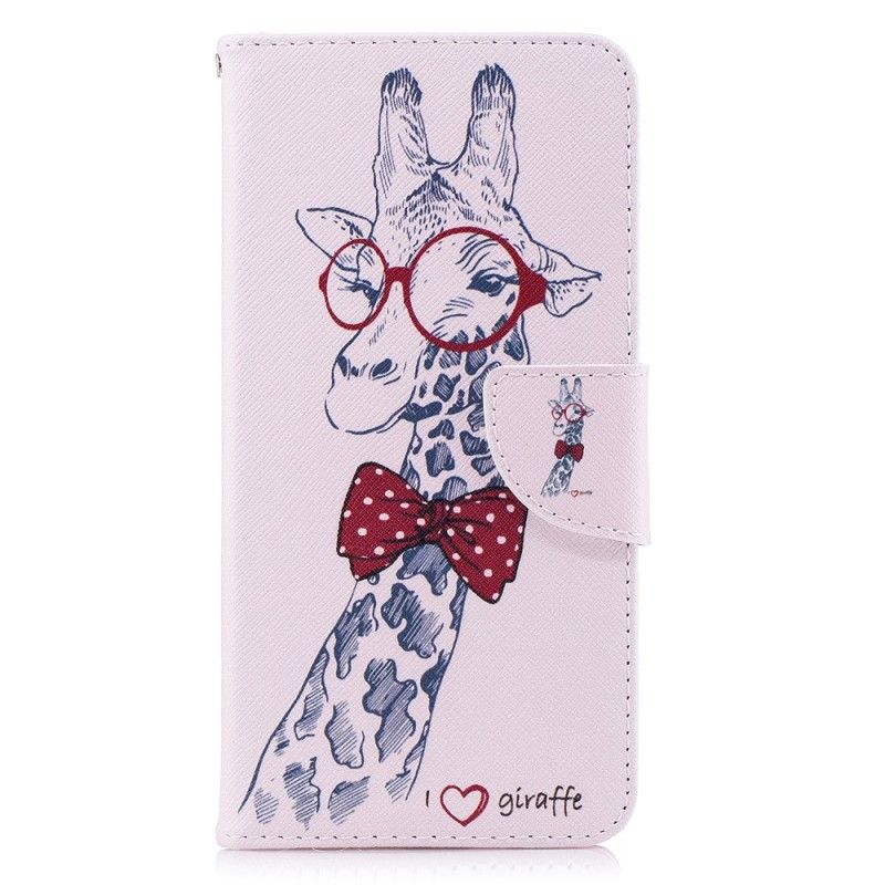 Housse Huawei Mate 10 Lite Girafe Intello