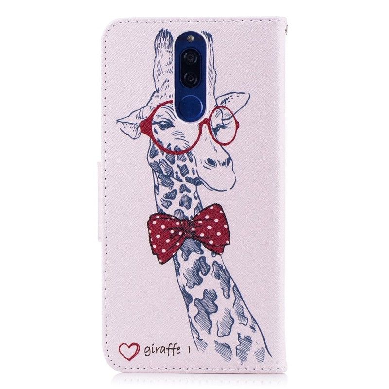 Housse Huawei Mate 10 Lite Girafe Intello