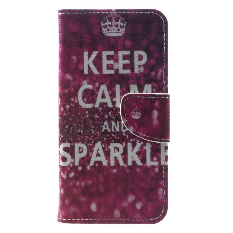 Housse Huawei Mate 10 Lite Keep Calm And Sparkle