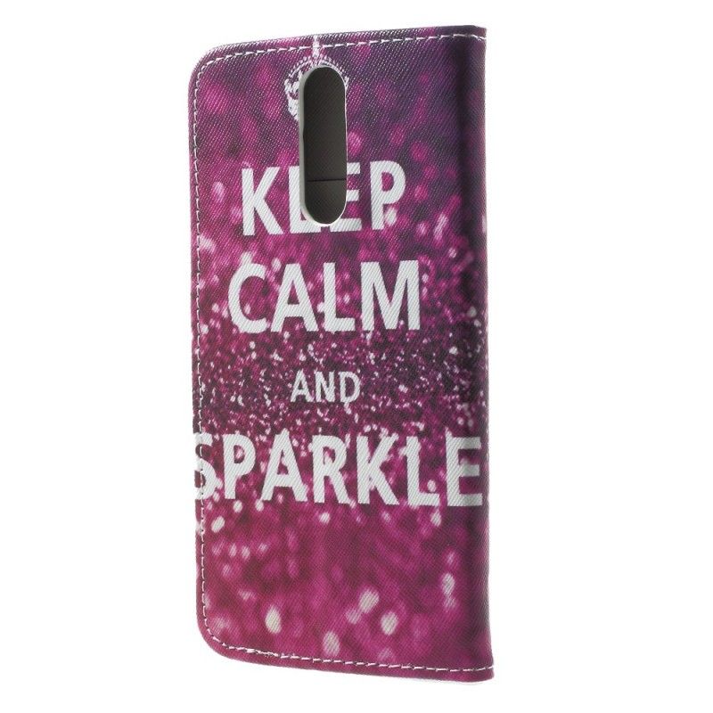 Housse Huawei Mate 10 Lite Keep Calm And Sparkle