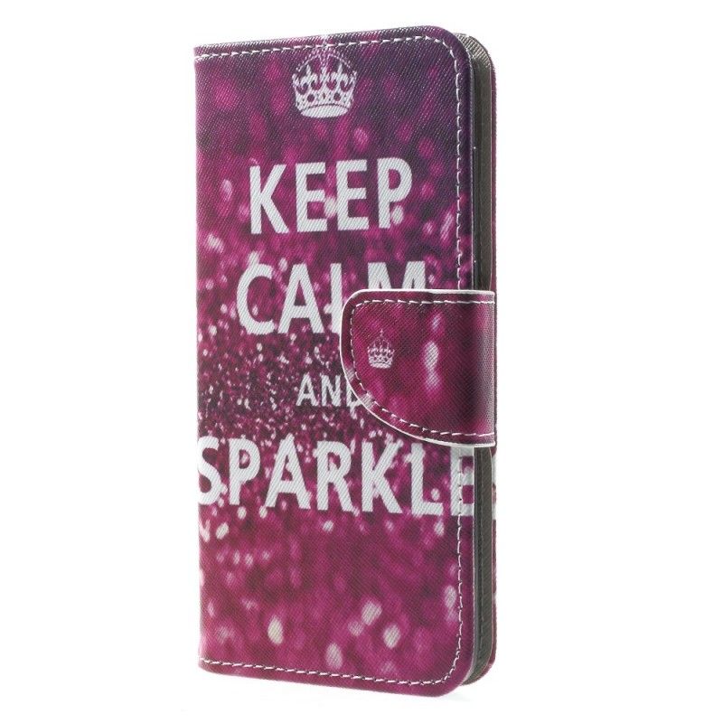 Housse Huawei Mate 10 Lite Keep Calm And Sparkle