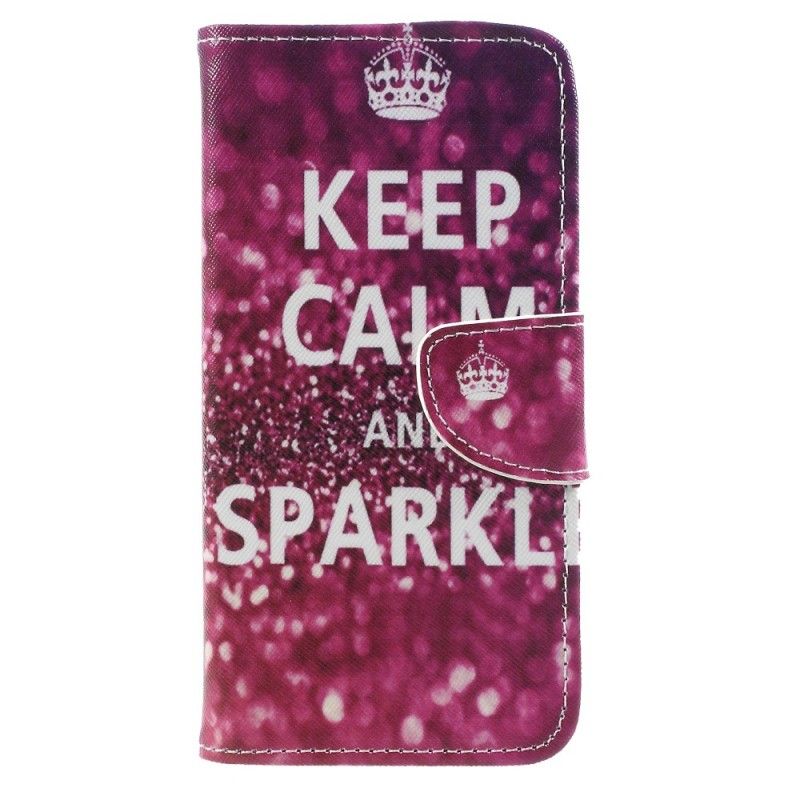 Housse Huawei Mate 10 Pro Keep Calm And Sparkle