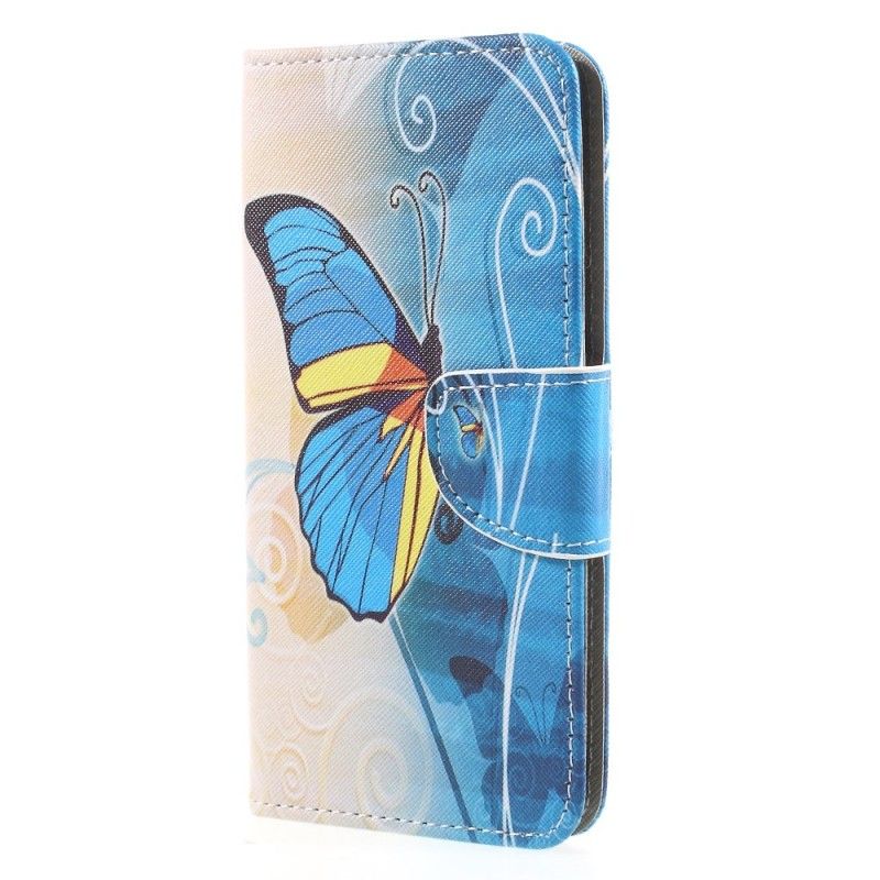 Étui Housse Huawei Mate 10 Pro Papillon Coloré