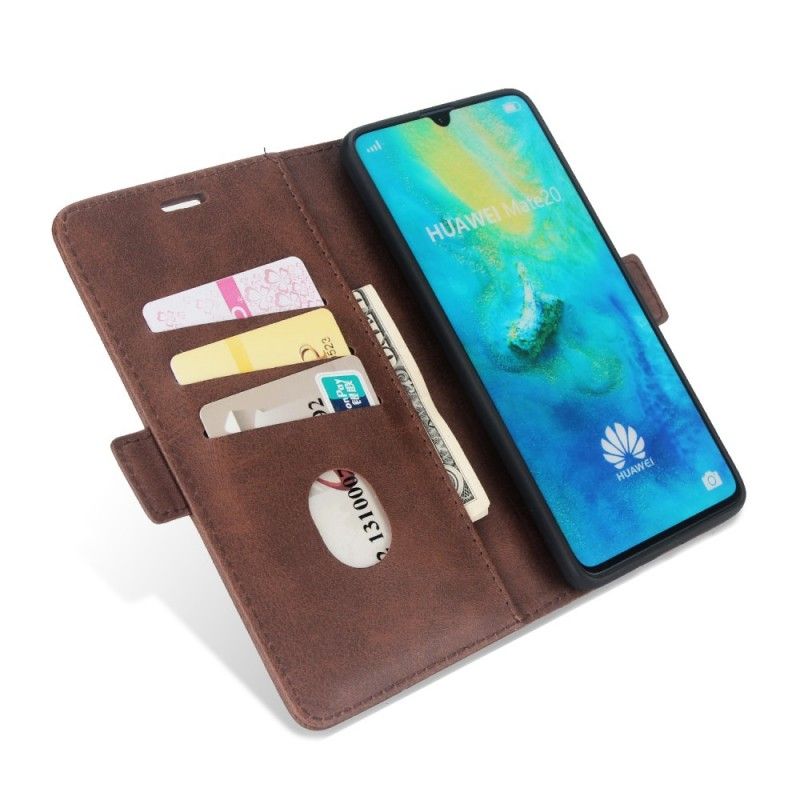 Housse Huawei Mate 20 Effet Cuir Business