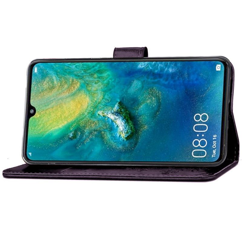 Housse Huawei Mate 20 Impression Florale Hat Prince
