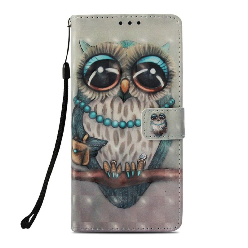 Housse Huawei Mate 20 Lite Miss Hibou 3d