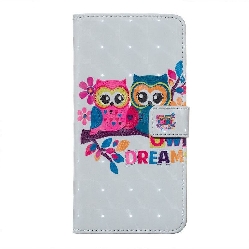 Étui Housse Huawei Mate 20 Owl Dream