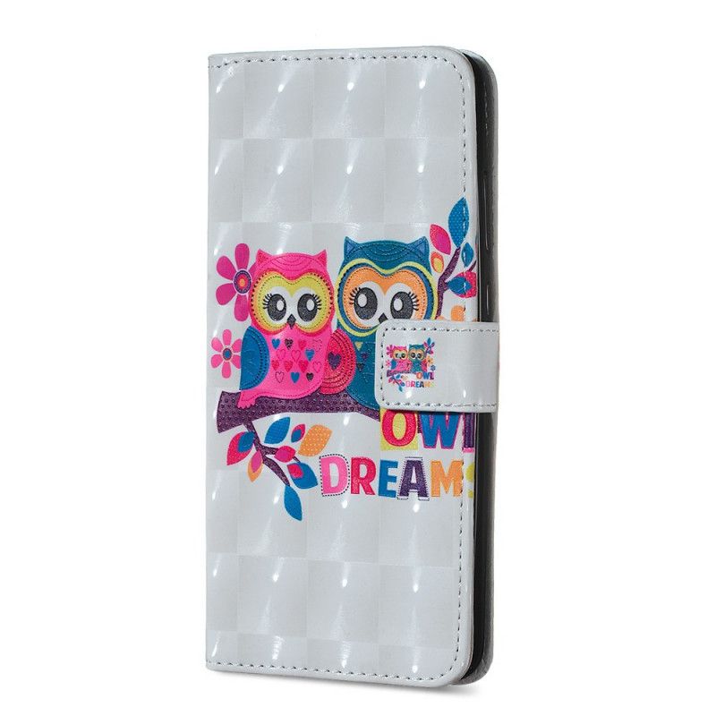 Étui Housse Huawei Mate 20 Owl Dream