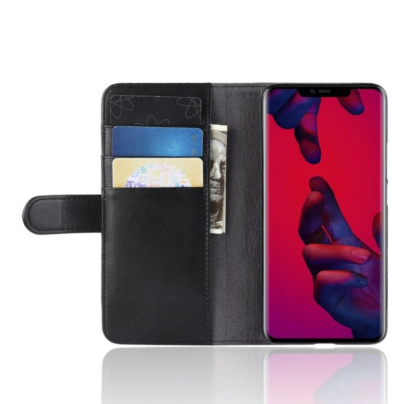 Housse Huawei Mate 20 Pro Cuir Fendu