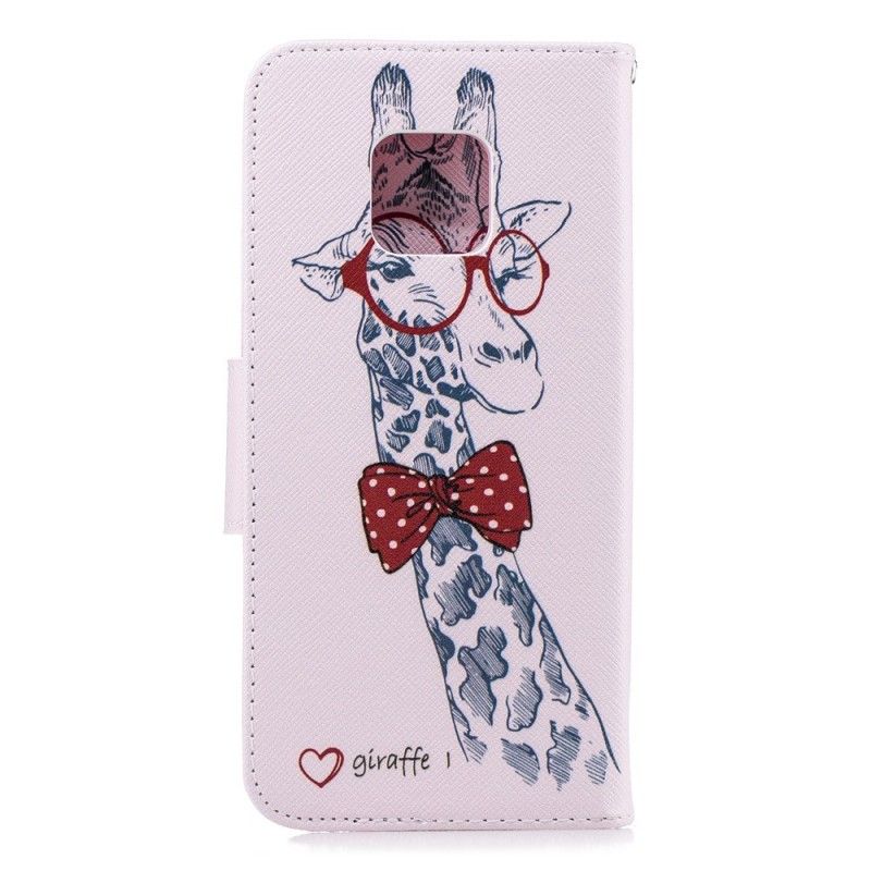 Housse Huawei Mate 20 Pro Girafe Intello