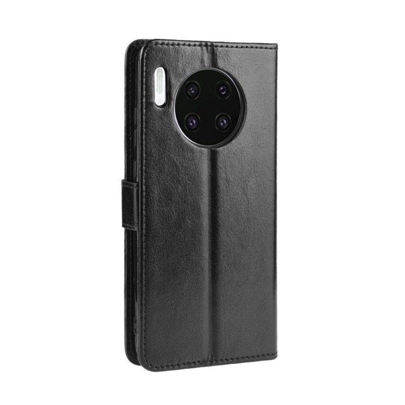 Housse Huawei Mate 30 Effet Cuir À Lanière