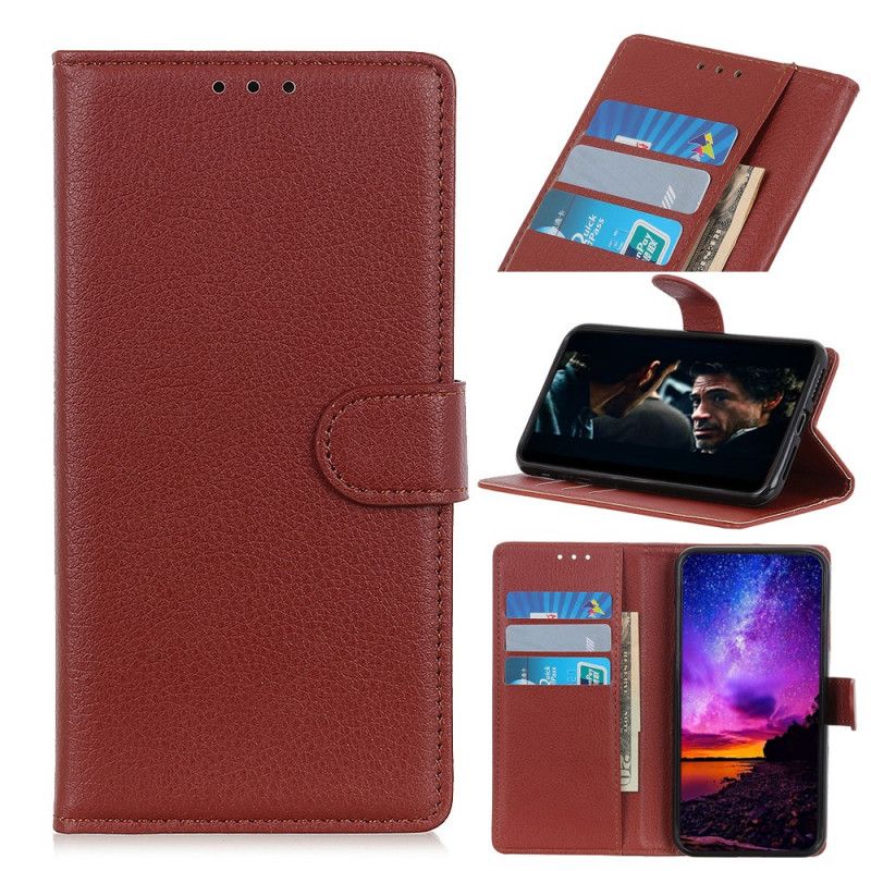 Housse Huawei Mate 30 Effet Cuir Litchi Premium