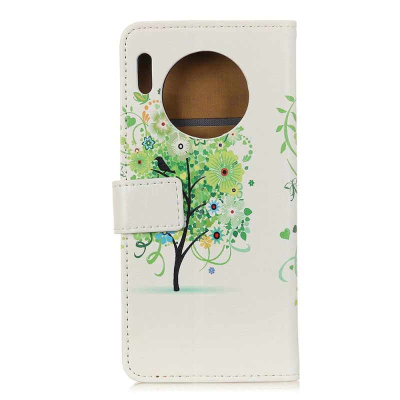 Housse Huawei Mate 30 Pro Arbre Fleuri