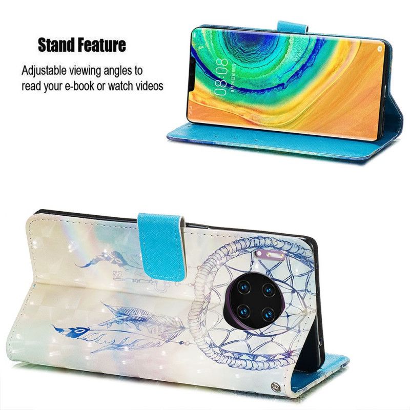 Housse Huawei Mate 30 Pro Attrape Rêves Aquarelle
