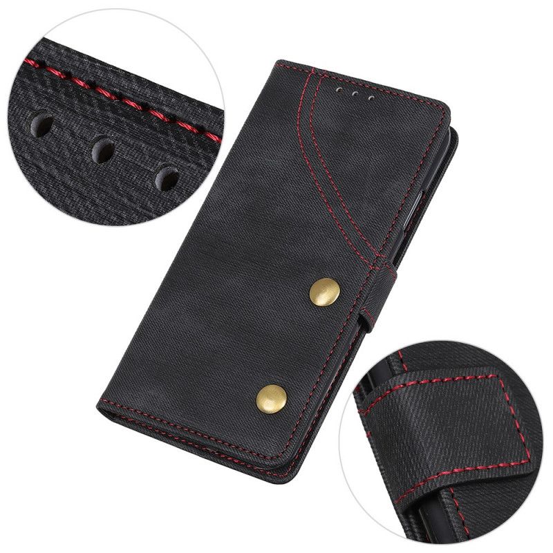 Housse Huawei Mate 30 Pro Jeans Boutons