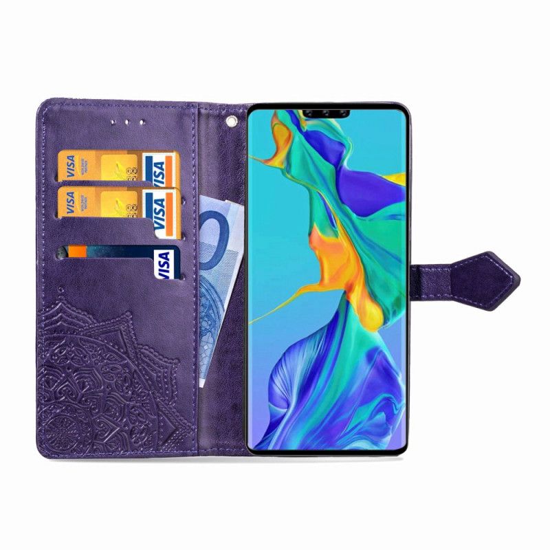 Housse Huawei Mate 30 Pro Mandala Moyen Age