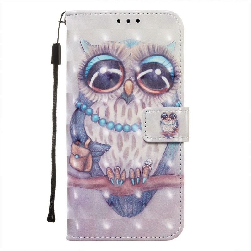 Étui Housse Huawei Mate 30 Pro Miss Hibou