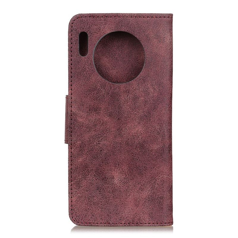 Housse Huawei Mate 30 Pro Simili Cuir Rabat Rétro