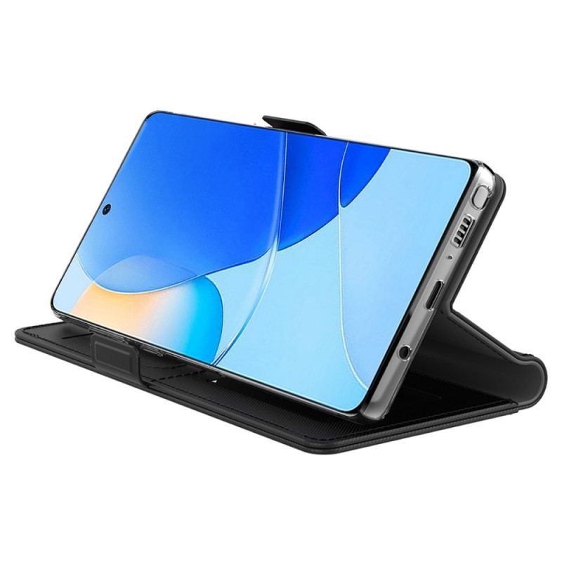 Housse Huawei Mate 50 Pro Miroir et Porte-Cartes Amovible