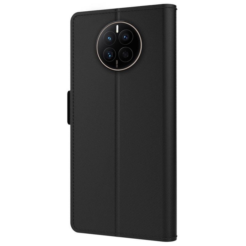 Housse Huawei Mate 50 Pro Miroir et Porte-Cartes Amovible