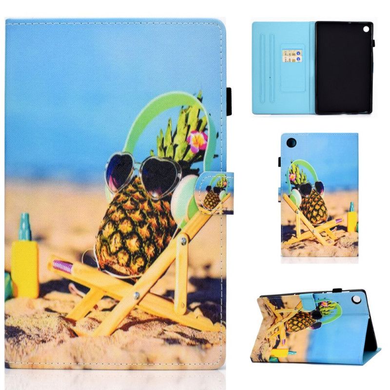 Housse Huawei Matepad T 8 Ananas Plage