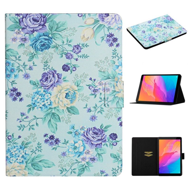 Housse Huawei Matepad T 8 Fleurs Fleurs Fleurs