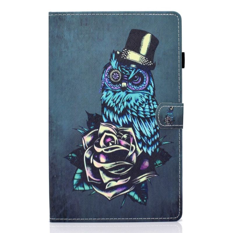 Housse Huawei Matepad T 8 Hibou Floral