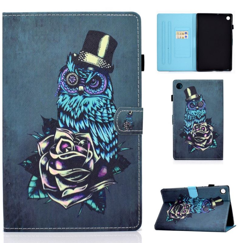 Housse Huawei Matepad T 8 Hibou Floral