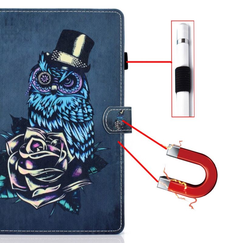 Housse Huawei Matepad T 8 Hibou Floral