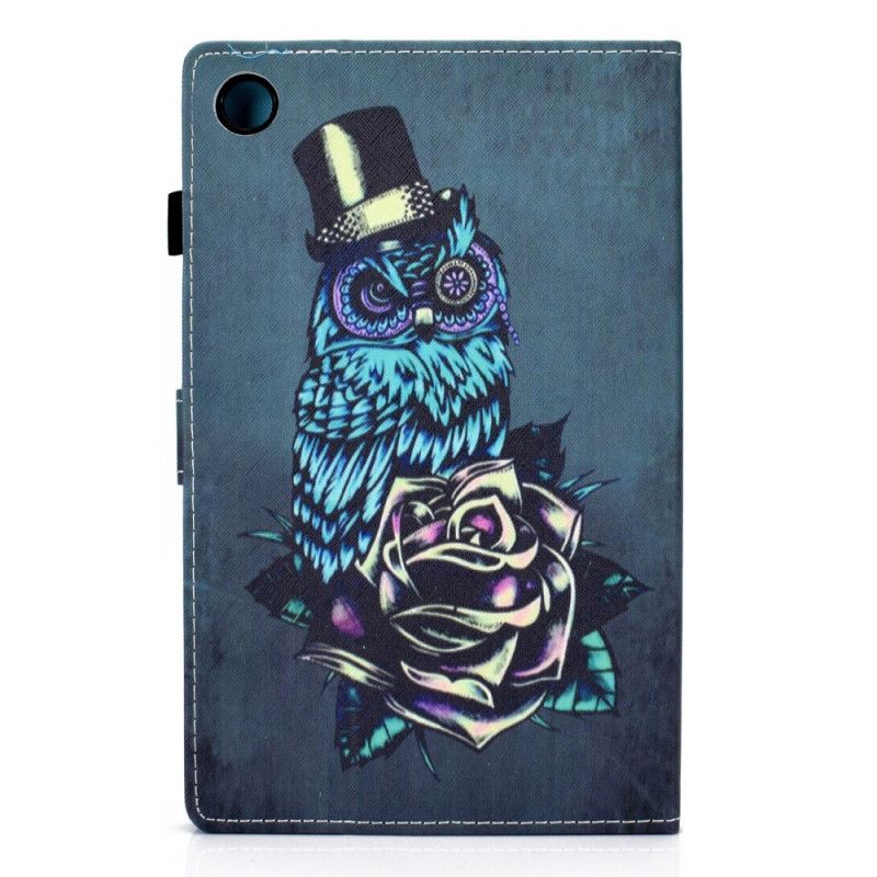 Housse Huawei Matepad T 8 Hibou Floral