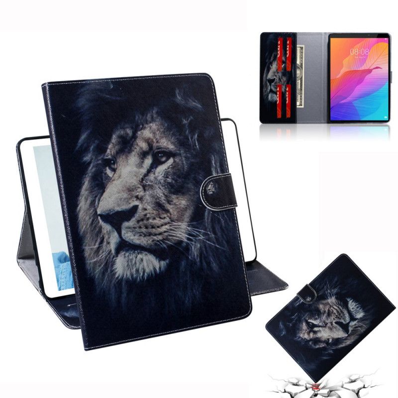 Housse Huawei Matepad T 8 Tête De Lion