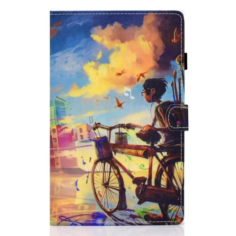 Housse Huawei Matepad T 8 Vélo Art