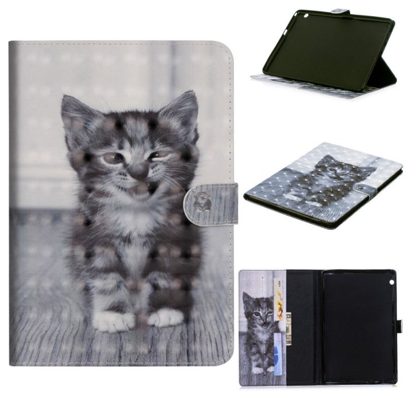 Housse Huawei Mediapad T3 10 Chaton