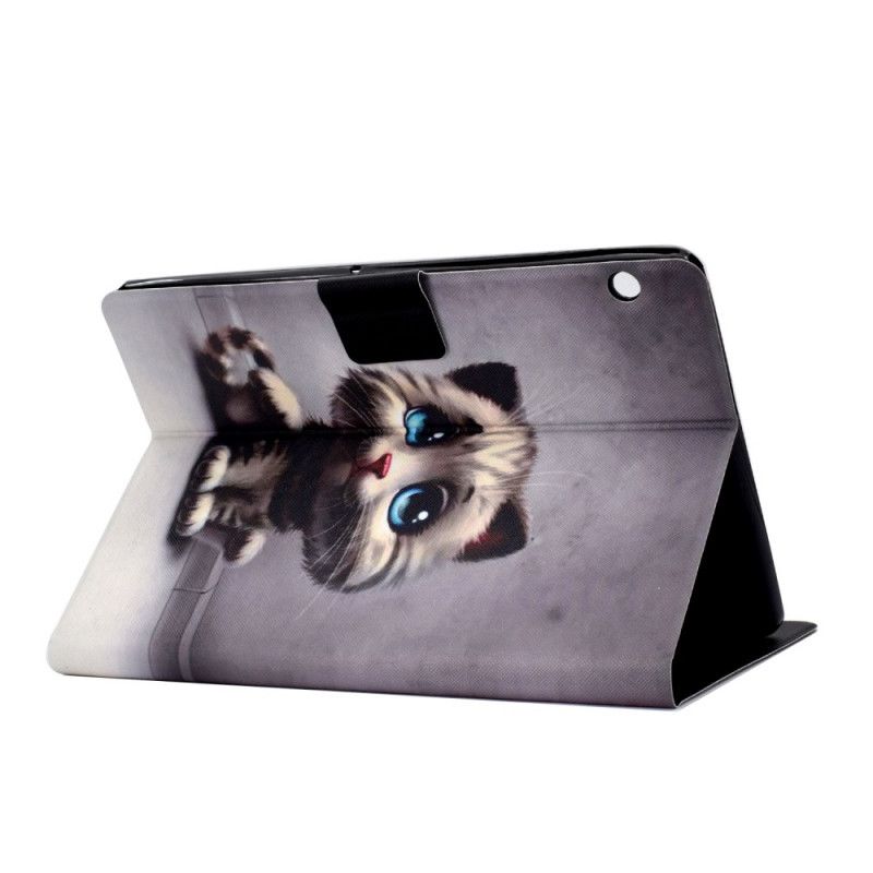 Housse Huawei Mediapad T3 10 Chaton Yeux Bleus