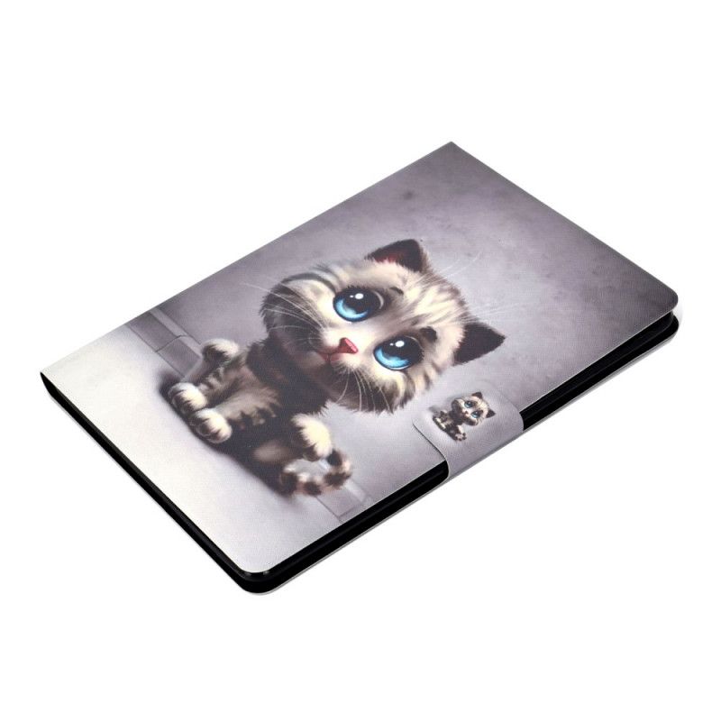 Housse Huawei Mediapad T3 10 Chaton Yeux Bleus