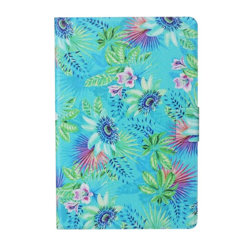 Housse Huawei Mediapad T3 10 Fleurs Et Feuilles