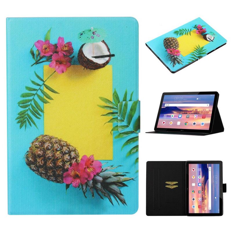 Housse Huawei Mediapad T3 10 Fruits Exotiques