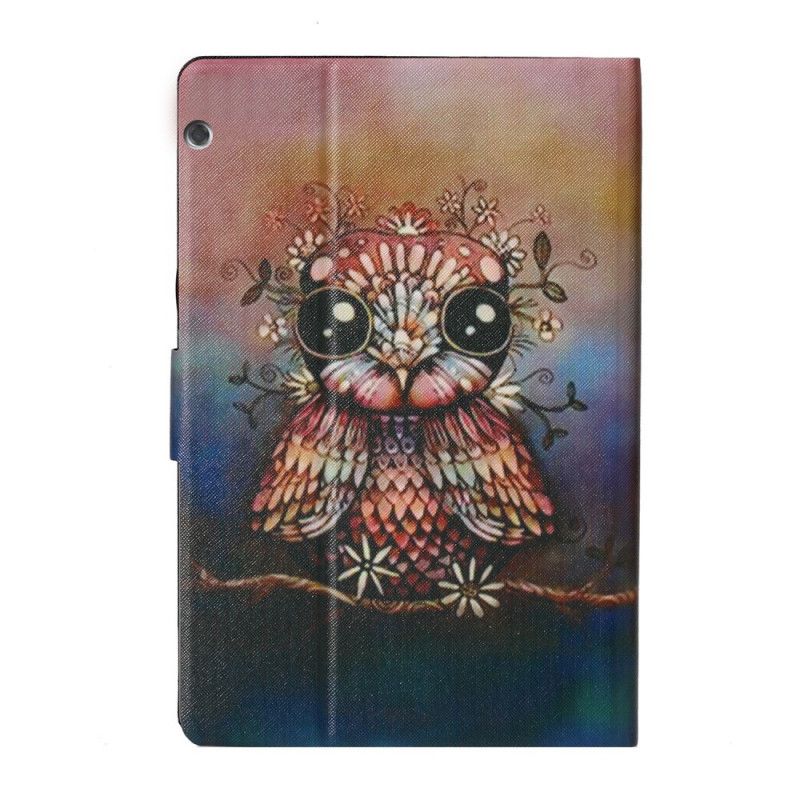 Housse Huawei Mediapad T3 10 Hibou Artistique