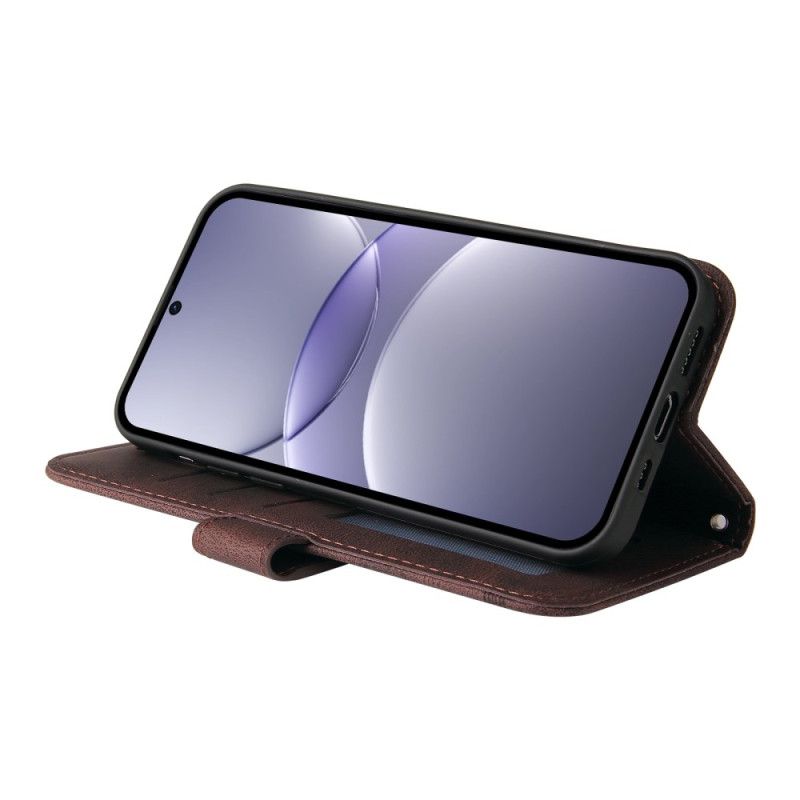 Housse Huawei Nova 13 Vintage Rivet et Lanière