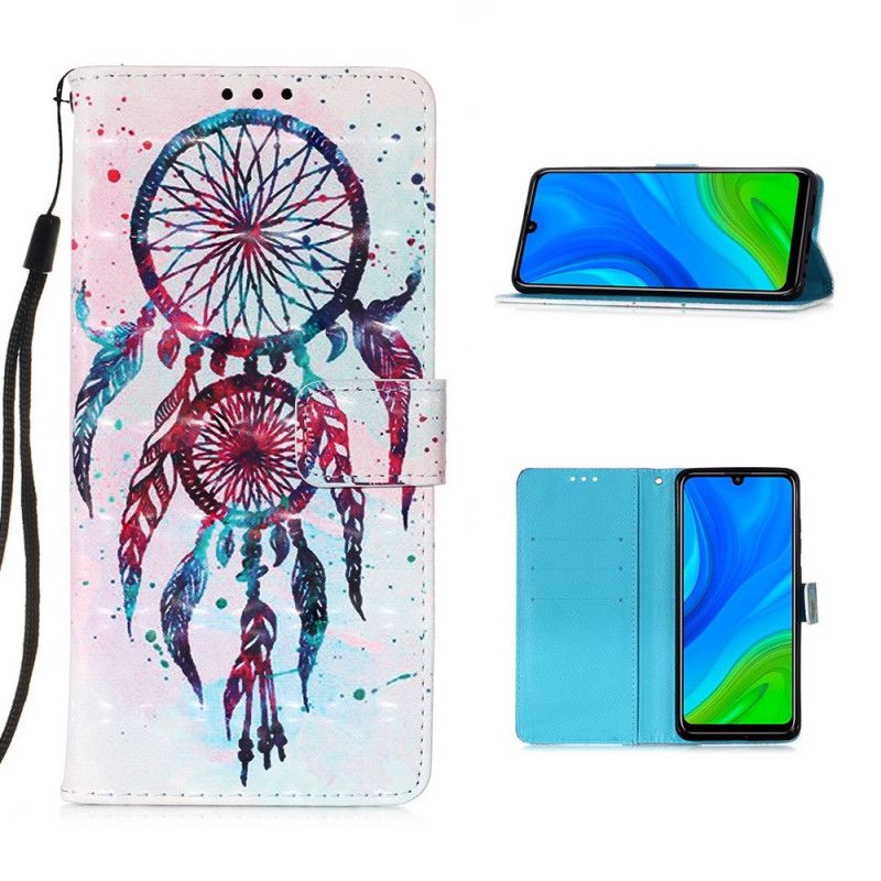 Étui Housse Huawei P Smart 2020 Attrape Rêves Aquarelle