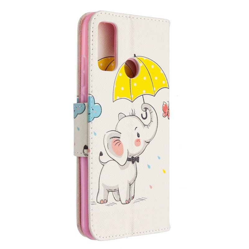 Housse Huawei P Smart 2020 Bébé Éléphant