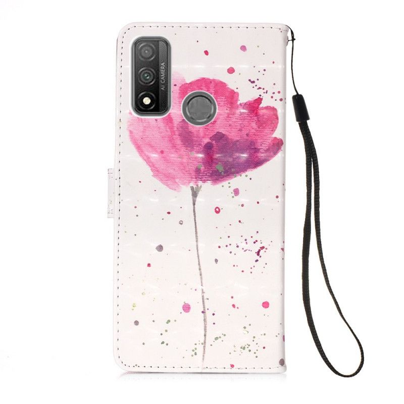 Housse Huawei P Smart 2020 Coquelicot Aquarelle