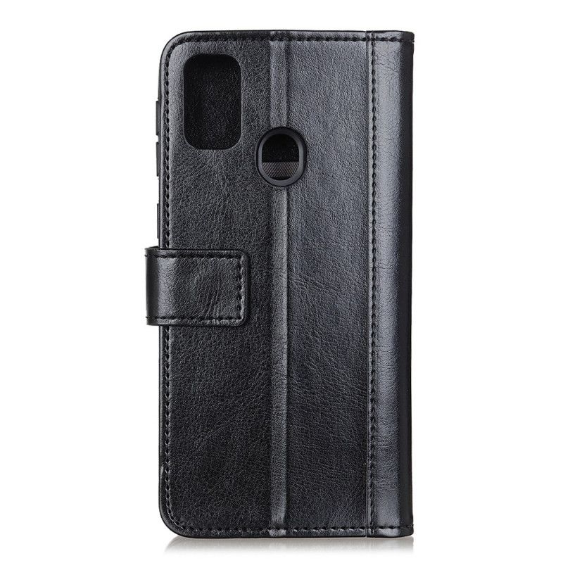 Housse Huawei P Smart 2020 Effet Cuir Antique Version